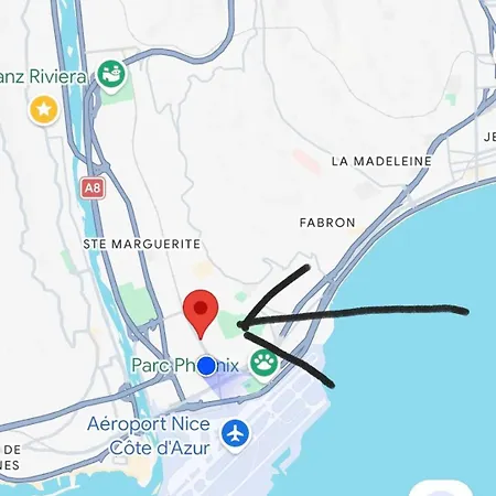 Affittacamere Privative, Grand Arenas, Proche Aeroport, Tram Sur Place, Gare Train St Augustin, 2 Toilet, 2 Shower
